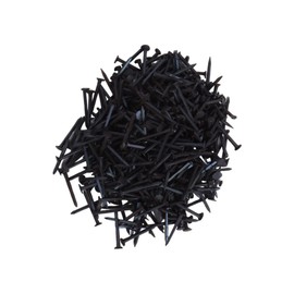 AEJESOP Timiy Iron Nails, Tacks Cut, Tacks Designed for Shoe Boots Heels Repair Black,16mm/0.6In