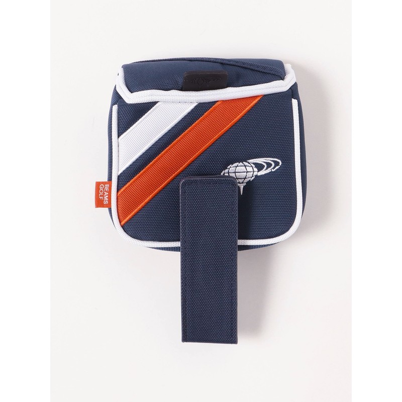 BEAMS GOLF/Double Line Putter Cover (Mallet) Navy -