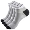 Compression Socks No Show Plantar Fasciitis Sock for Men and