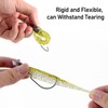 Dr.Fish 3pcs Soft Fishing Lures Jig Head with Paddle Tail