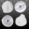 Seentech 8- Pack Control Knobs Replacement with 12 Adapters for