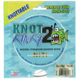 Aquateko Knot2Kinky NT01215 Wire 35-Pound, 15 Feet