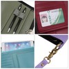 Wason A4 Portfolio with Zipper - Leather PU Padfolio with