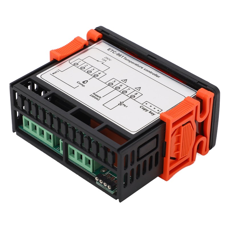 Freezer Temperature Controller Digital External Fahrenheit Celsius Switchable Refrigeration Defrosting
