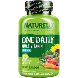 NATURELO - Daily Multivitamin Crafted Specifically for Men