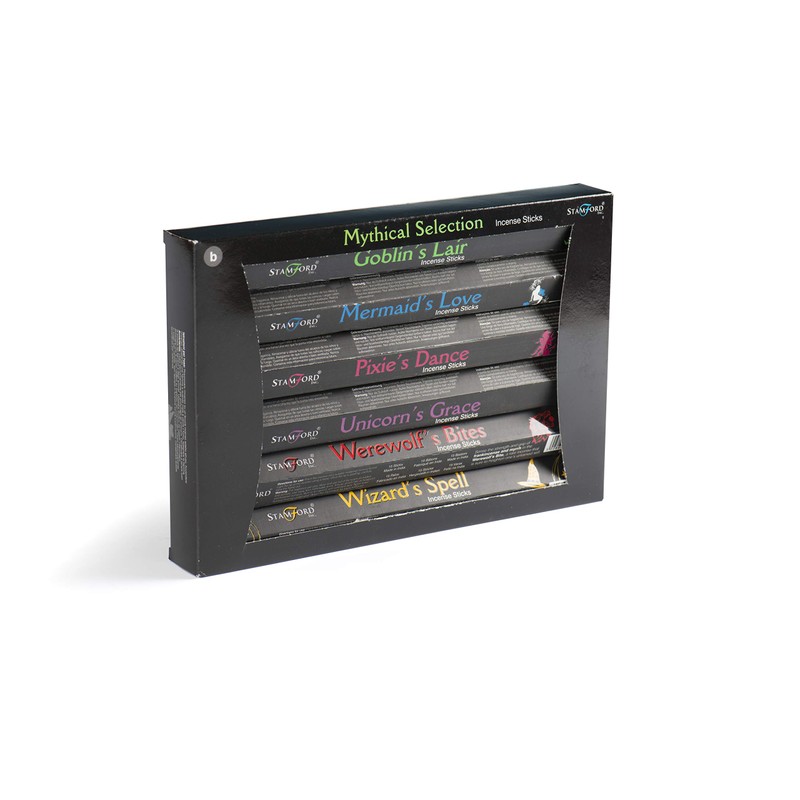 Stamford 37324 Mythical Variety Set Incense 6 Packs x 15