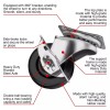 SGTall 12 Pack 2" Swivel Caster w/ brake Wheels Hard