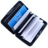 TieNew RFID Mini Aluminum Wallet Credit Card Case Slim Credit