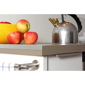 5 x siwitec Angle Profile 1 m, BA Profile, Natural, Aluminium Profile 10 x 10 x 1 mm, Aluminium Rail, L Profile Aluminium, Corner Rails Edge Protection Profile