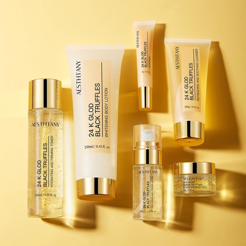 AESTHTANY 6-Step Refresher Course Skincare Set For Dry Combination Skin