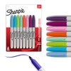 Sharpie Marcadores Permanentes, Punta Fina, Surtidos, 8 Piezas, 1812776