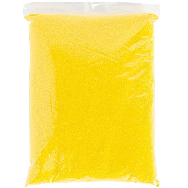 Yellow Bulk Sand (5Lb) - Crafts for Kids and Fun