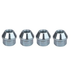 OEM Style Tapered Chrome Lug Nut (4pk) 10mm x 1.25mm Thread Pitch Compatible With Honda TRX 400EX 1999-2008