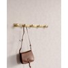 Goo-Ki 1 Pack Champagne Bronze Coat Rack Wall Mount Heavy