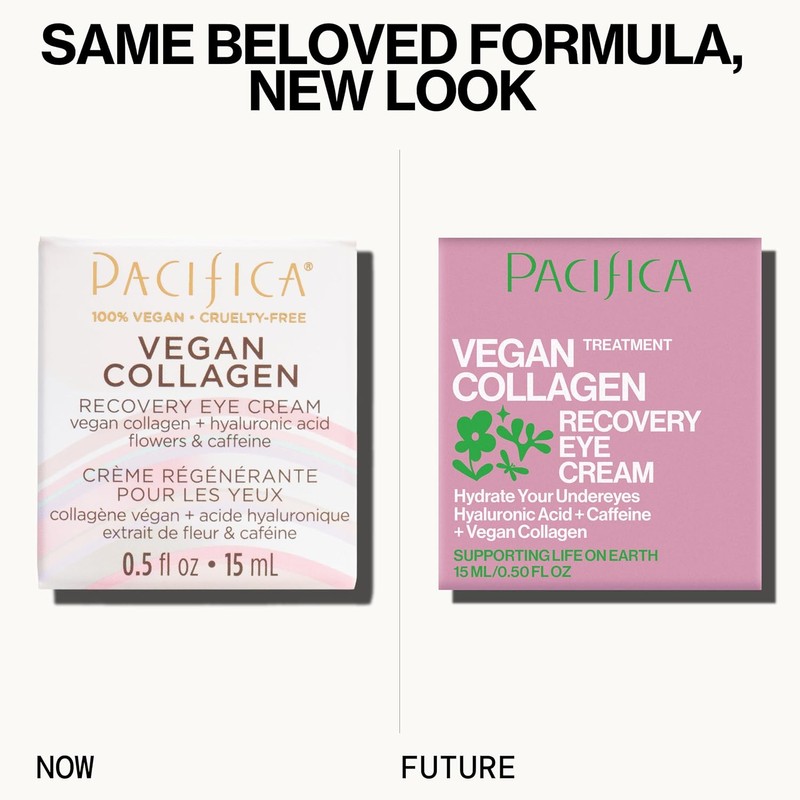 Pacifica Vegan Collagen Recovery Eye Cream 0.5 Oz