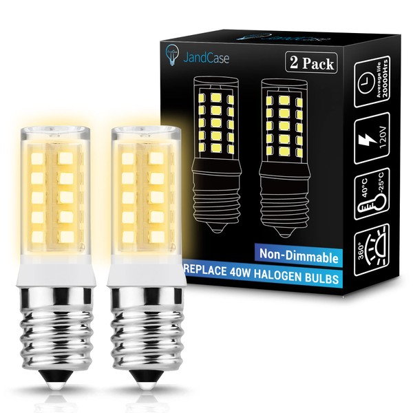 JandCase E17 LED Bulbs, Microwave Oven Light Bulbs 40 Watt