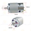 CHANCS - Sierra eléctrica DIY 895 DC Motor DC 12V-24V