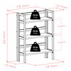 Winsome Wood Terry Shelving, Black