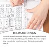 ZSRVAJ 4 Pcs Foldable Ruler, Ruler 30cm Folding, Folding Ruler,
