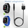 [2-Pack]Magnetic Charger Compatible with Cosmo JrTrack/Cosmo JrTrack 2 Kid’s Smartwatch,