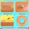 LATERN 5Pcs Donut Inflatable Pool Floats, 4Pcs 75CM Doughnut Swimming