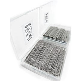 VONEEDL 500 PCS Large Eye Heavy Duty Sewing Needles - Bulk Set of 2.4 inch Big Eye Embroidery Needles - Easy to Thread Quilting Needles
