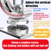 Fishing Rod Holder，2 Pack 360 Degree Adjustable Deck Mount 316