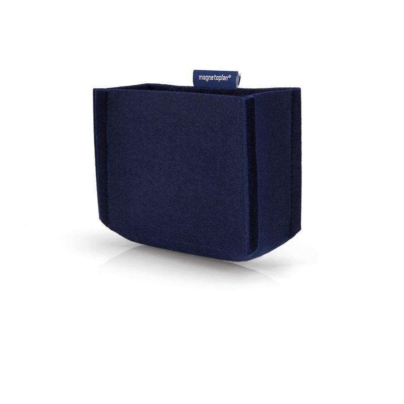 magnetoplan magnetoTray ecoAware Medium Magnetic Felt Pen Holder, 13 x