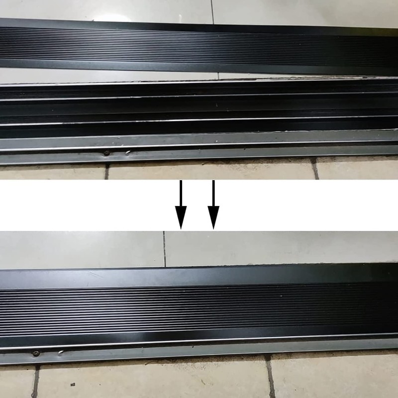 Wheelchair Ramp Non-Slip Threshold Strip Door Floor Transition Strip Metal
