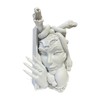 Dickly Snake Women Face Bookend Resin Ornament Medusa Head Book