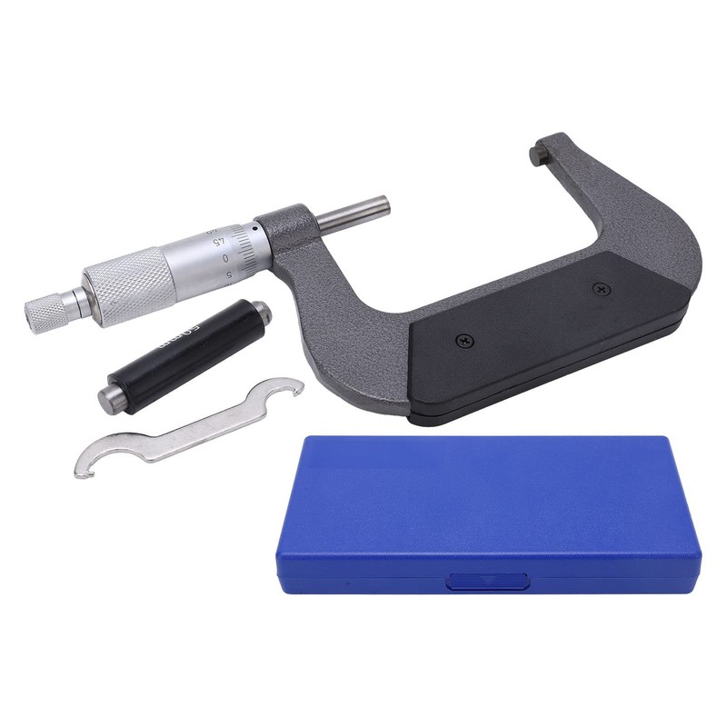 Outside Micrometer 50-75 mm Range Micrometer 0.01 mm Resolution Micrometer