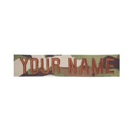 Uniform Accessories Unlimited Inc Custom U.S. Air Force OCP Name Tapes with Spice Brown Thread (SEW ON)