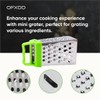 Mini Grater 2 Pcs - Small Grater for Cheese, Garlic,