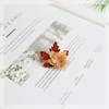 Maple Leaf Brooch Pin Autumn Fall Leaves Brooch Retro Lapel