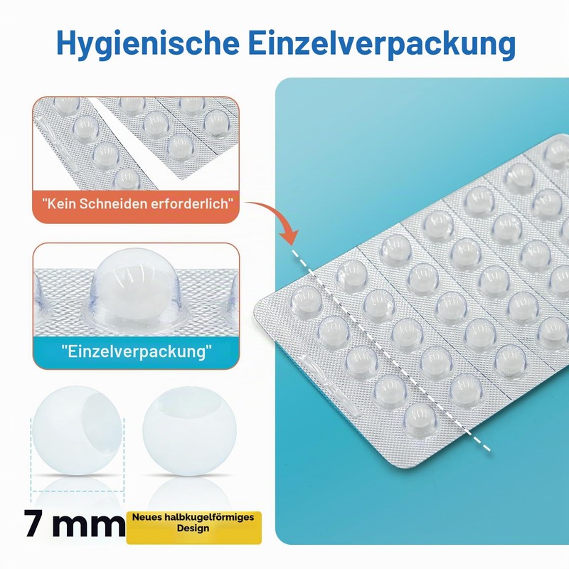 Orthodontic Wax for Braces - 140 Pieces Individually Wrapped Dental