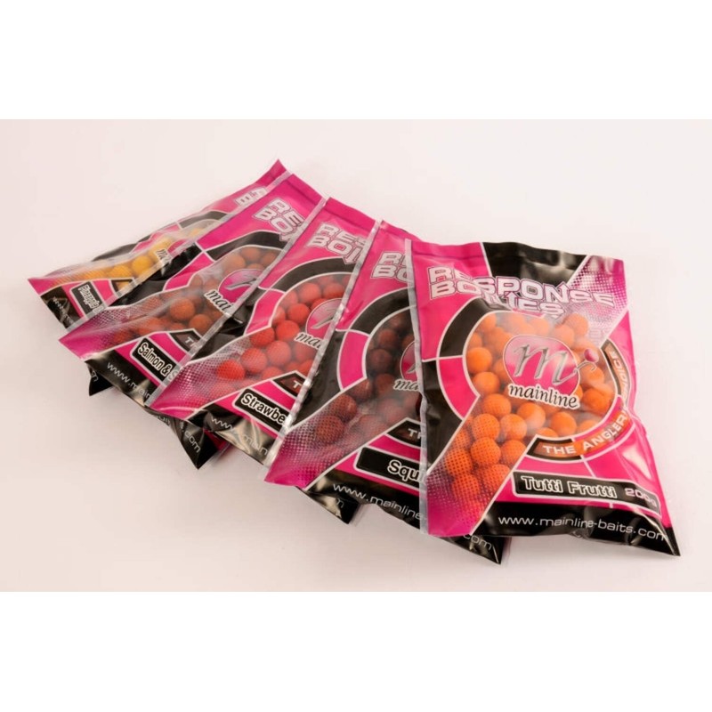 RESPONSE RANGE BOILIES Strawberry Zest 15mm 450g