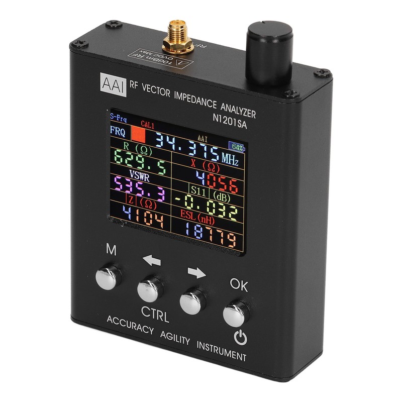 RF Vector Impedance Analyzer 2.4 Inch Screen ANT SWR Antenna