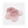 Rose Quartz Stress Relief Love Thumb Worry Stone Healing Crystals