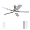 warmiplanet 52 Inch Indoor Ceiling Fans with Lights and Remote