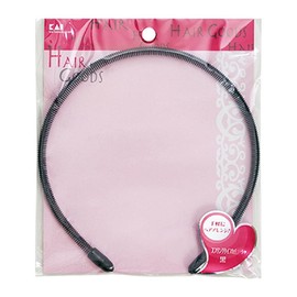 Hair Goods, Spring Type Headband, Black HA3015