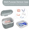 ARGOMAX Denture Case, Denture Cup for Soaking Dentures(Not Leak-Proof), Thorough