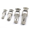 (6 Pieces) Stainless Steel Spring Loaded Latch Clamp Clips for