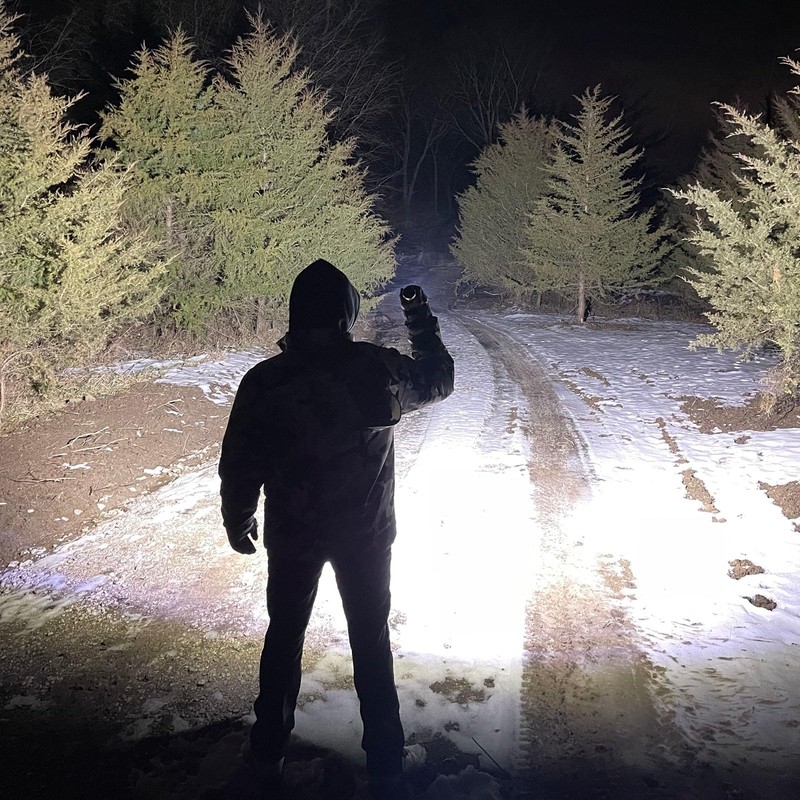 LitezAll 25478 Kodiak Kolossus 15000 Lumen Rechargeable Tactical Flashlight