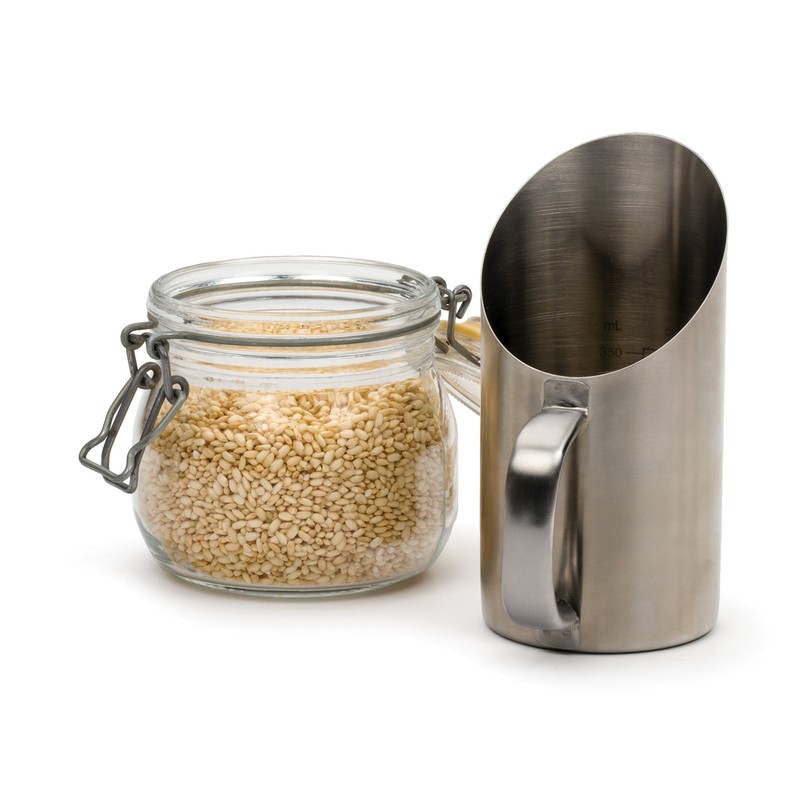 RSVP International Endurance Kitchen Collection Measuring Tools, Dishwasher Safe, Scoop