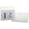 Pendaflex Expandable Poly String and Button Booklet Envelope, 14.5 x