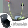 Soporte de Pared para Manguera de Jardín ABS 12x9x8cm NLO985VDM2PLIG2E