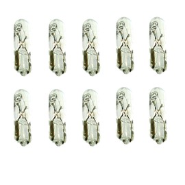 Confezione Da 10 Pezzi Lampada Alogena T5 W1,2W 12V 1,2W W2x4.6d