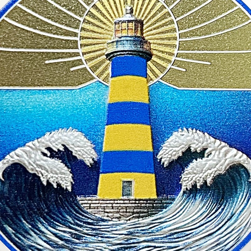 2 Year Sober AA Medallion - Two Years Inspirational Sobriety
