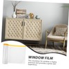 Operitacx 20m Insulation Shrink Film Window Insulation Kit Winter Window