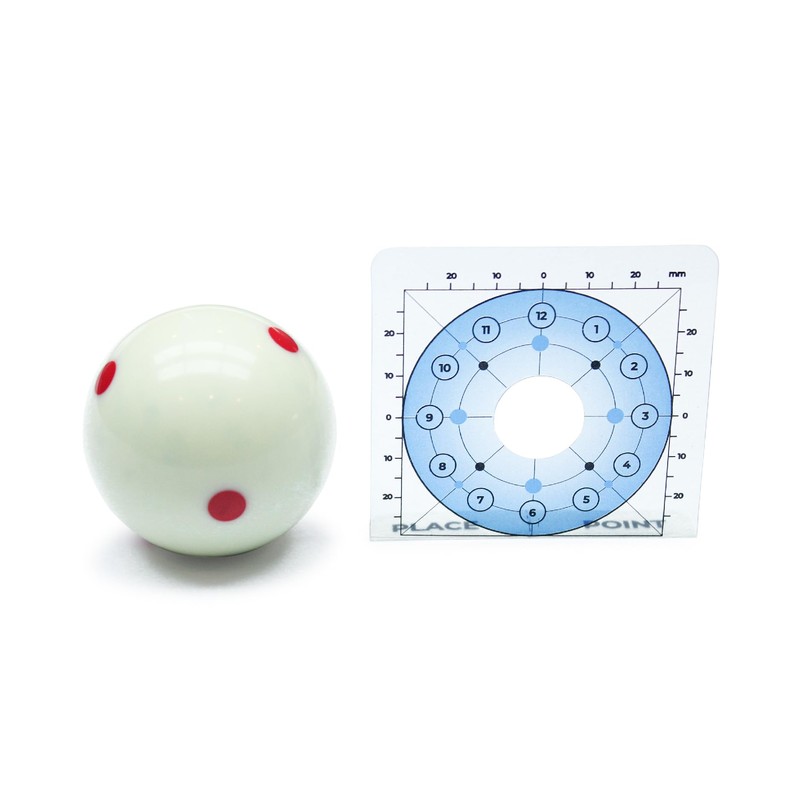 3pcs Virtual Ball Replacement Cards (with Holes) | Cue Stroke